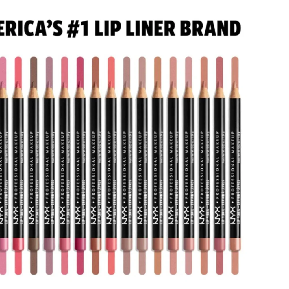 NEW - NYX Slim Lip Pencil, Long-Lasting Creamy Lip Liner - Prune